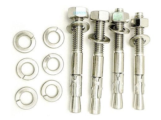 SR Smith Slide Flange Deck Mounting Hardware Kit Stainless Steel | 75-209-5864