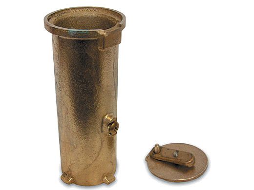 SR Smith 6" Bronze Anchor with Cover | 1.90" OD | AS-100D