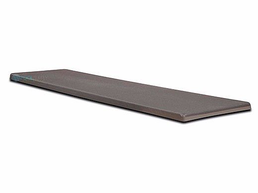 SR Smith 10 ft Frontier III Commercial Diving Board Pewter Gray Matching Tread | 66-209-610S20T