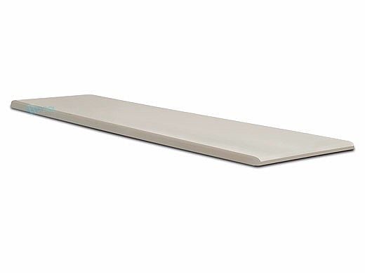 SR Smith 10 ft Frontier III Commercial Diving Board Silver Gray Matching Tread | 66-209-610S21T
