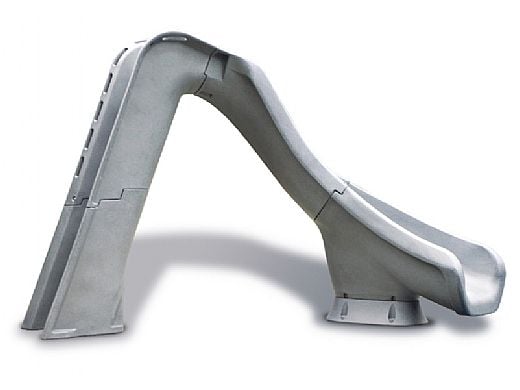 SR Smith Typhoon Pool Slide | Right Curve | Gray Granite | 670-209-58124
