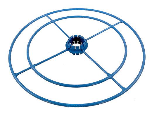 Zodiac AVW-2 Wheel Deflector 16in-Turquoise | W46155