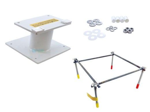 S.R. Smith 606/608 Jump Stand Steel with Jig | Silver Gray | 69-209-001-SG