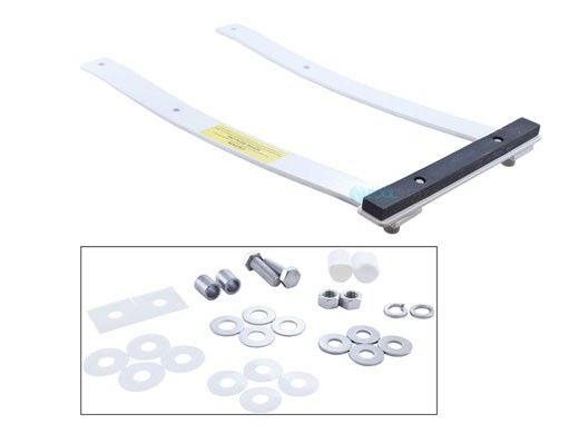 SR Smith 6' Cantilever Jump Stand Spring Assembly Complete 606 | Rock Gray | 69-209-026-RG