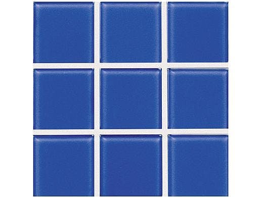 National Pool Tile Venus Glass Series | Electric Blue 2x2 | GLTV032