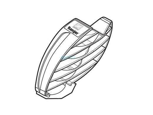 Zodiac Ranger Frame Assy Turquoise | W69730
