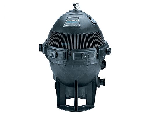 Sta-Rite System 3 SS Series Filter | Backwash Valve Required - Not Included | 2.4 Sq Ft | S7S50