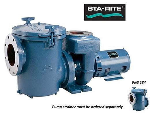 Sta-Rite CSP Series 10HP Nema Single Phase Cast Iron Pool Pump Without Strainer | 230V | CSPHL-143