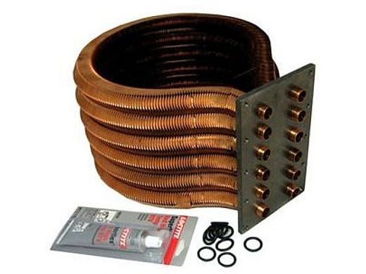 Sta-Rite Max-E-Therm Tube Sheet Coil Assembly Kit | Model 200HD Cupro Nickel | Prior to 1-12-09 | 77707-0242