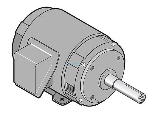 Pentair Motor Commercial | 7.5HP 230V 1PH CSP | S22351