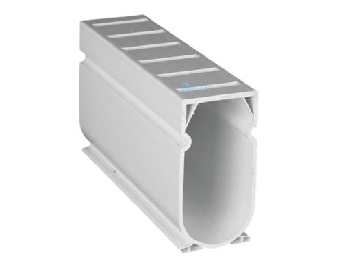 Stegmeier 10' Deck Drain | White | D2W