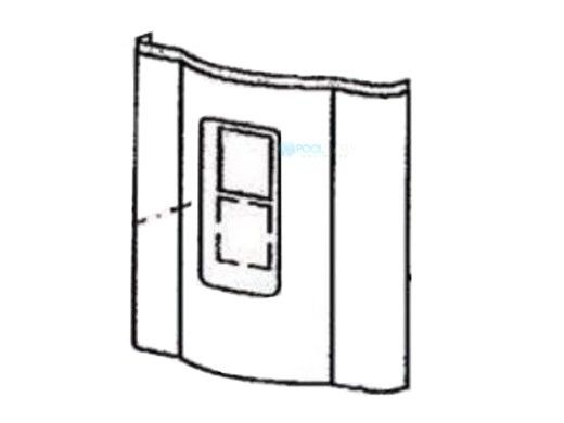 Raypak Panel Front Small | Tan | SMX309077013