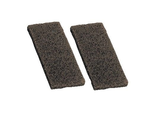 A&B Brush Mr. Scrubber Replacement Pad | Brown | 2-Pack | 8032