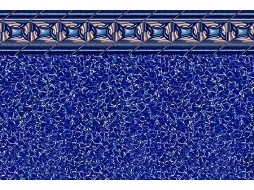 18' x 33' Oval Pacific Diamond Pattern Above Ground Pool Liner | Uni-Bead | Heavy Gauge | 52" Wall | LI183352PDU25
