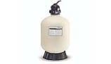 Pentair Sand Dollar SD70 24" Top Mount Sand Filter with Clamp Style 1.5" Multiport Backwash Valve | 3.15 Sq. Ft. | 145367