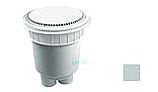 AquaStar 10" Round Suction Outlet Cover with Solid Riser Ring with 2 Port Double Deep Sump Bucket (VGB Series) | Light Gray | 10AVR103B
