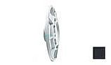 AquaStar 6" Sumpless Bulkhead Fitting with 1.5" Extended MPT (VGB Series) | Black | 6E15T102