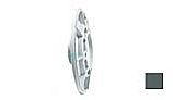 AquaStar 6" Sumpless Bulkhead Fitting with 1.5" Extended MPT (VGB Series) | Dark Gray | 6E15T105