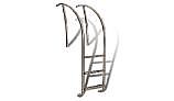 SR Smith Artisan Series 24" 3-Step Ladder | .065 Thickness 304 Stainless Steel 1.90" OD | ART-1003