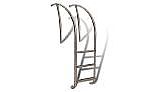 SR Smith Artisan Series 24" 3-Step Ladder | .065 Thickness 316L Stainless Steel 1.90" OD Marine Grade | ART-1003-MG