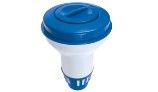 Blue & White High Capacity Floating Chlorinator Dispenser for 3" Tabs  | 58470-110-700