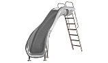 SR Smith Rogue2 Pool Slide | Left Curve | Gray | 610-209-58220