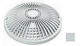 AquaStar 10" Round MoFlow Suction Outlet Cover and Mud Frame | Light Gray | 10MF103