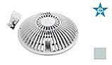 AquaStar 8" Round Retrofit MoFlow Suction Outlet Cover with Screw and Bushing Kit | Light | Gray | R8MF103