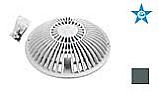 AquaStar 8" Round Retrofit MoFlow Suction Outlet Cover with Screw and Bushing Kit | Dark Gray | R8MF105