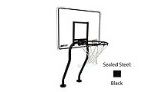 SR Smith Residential Salt Friendly Basketball Game | Black Sealed Steel Frame | No Anchors | S-BASK-CHA