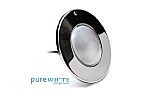 J&J Electronics PureWhite LED Pool Light SwimQuip Series | 120V Cool White Equivalent to 500W 50' Cord | LPL-F3W-120-50-PSQ 21053