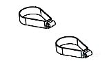 Global Pool Products Pool Lift Hose Clamp for  Superior Series Lift S-350 2-Pieces | HCLAMP-0