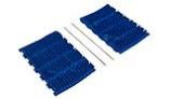 Aqua Products SK Brush, Rubber EZ, Size 12", 2 Brushes 2 Pin | Blue | 2 Pack | SK3016BL