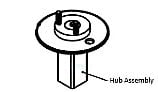 SR Smith Splash! Lift Hub Assembly | 135-1000 135-1000-R