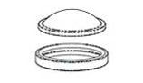 Pentair Intellibrite 5G LED Light Spa Light Lens and Gasket Aseembly | 640046