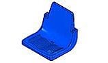 Global Pool Products Pool Lift Plastic Seat | GLCSEATB-1