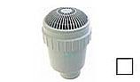 AquaStar 8" Round MoFlow Suction Outlet Cover with 4" Socket Deep PVC Sump | White | 8MF101D