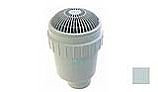 AquaStar 8" Round MoFlow Suction Outlet Cover with 4" Socket Deep PVC Sump | Light Gray | 8MF103D