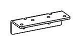 Coverstar Bracket Horizontal 2 Pulley | M3082