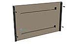 Hayward H-Series H200FD Front Access Door Assembly | Tan | FDXLFAD1201
