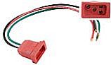 HydroQuip MJJ Receptacle Pump 14/4 2-Speed 9" Red | 09-0022C-A
