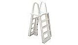 Ocean Blue A-Frame Swing-Up Ladder for Above Ground Pools | 400200 5-400200
