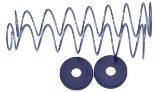 Rocky's Reel Systems 5" Spring and Washer | 524