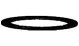 Pentair ColorVision Bubbler Color Ring for Gunite Pools | Black | 590130Z