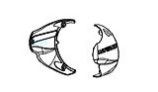 Hayward Right and Left Side Plate Set | Blue | HCXP3000N251