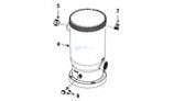 Waterway Filter Body (includes #4, #5, #6, #7) | 550-0601