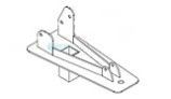 Global Pool Products C-375 P-375 Pool Lifts Base Plate | CGLCBP-0