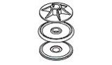 Waterway Slide Valve Replacement Parts | Piston O-Ring Housing | 505-1061
