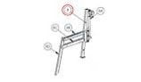SR Smith Mast Assembly | Gray | 152-1100A