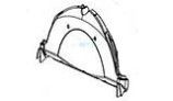 Maytronics Side Panel with Flaps for DX4 | Gray | 9982365